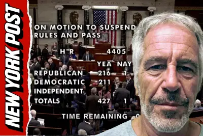 House votes 427-1 to pass Epstein discharge petition, sends to Senate