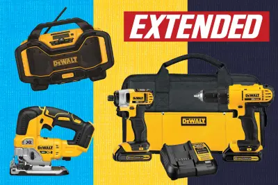 Just keep drilling: Save up to 55% on extended Prime Day DeWalt tool deals