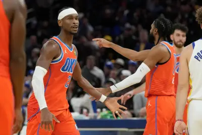 Gilgeous-Alexander anota 38 puntos y el campeón Thunder doblega 124-112 a Warriors