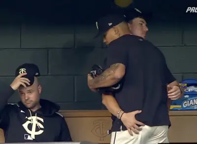 Twins’ Jhoan Duran puts MLB world on hug-watch alert with ultimate fakeout