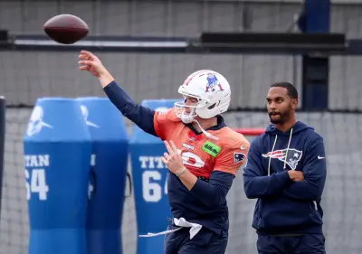 Drake Maye responds to ‘too poised’ criticism from Giants star pass rusher