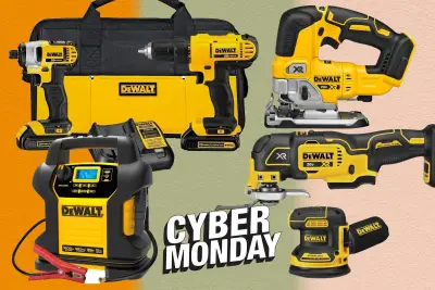 DEWALT is cranking out tool deals for Cyber Monday—Score batteries, bundles, more