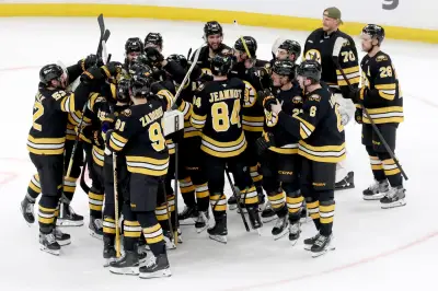 Jeremy Swayman lifts Bruins in shootout over Detroit, 3-2