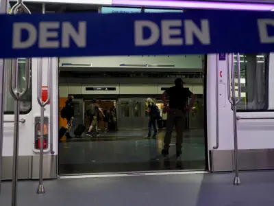 DIA construction-area smoke disrupts terminal train service