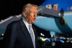 Trump blasts reporter who interrupted him during press gaggle: ‘You are the worst’