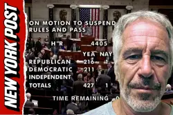 House votes 427-1 to pass Epstein discharge petition, sends to Senate
