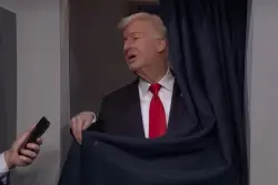 ‘SNL’ Has Trump Pop Pills, Kill Santa, And Embrace Epstein Files In Cold Open