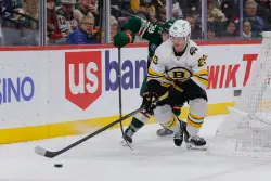 Bruins smoked by Wild, 6-2