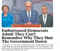 Best of the Babylon Bee: Embarrassed Dems say they can’t remember why they shut government down