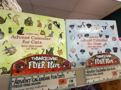 Fishing lures. Pet toys. Art supplies. Advent calendars offer personalized ways to count down