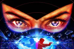 Stream It Or Skip It: ‘Reflection in a Dead Diamond’ on Shudder, an Over-the-Top Retro-Spy Tale That’s a Confounding Stylegasm