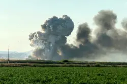 Human remains found at California fireworks warehouse where 7 went missing after explosion, massive blaze