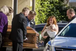 Beloved Simi Valley woman murdered in driveway with doctor husband laid to rest