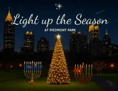 Light Up the Season celebration at Piedmont Park on Nov. 23