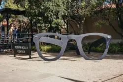 In Lubbock, Texas, musician Buddy Holly’s influence is everywhere