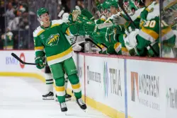Wild comeback cools off streaking Stars