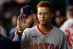 Red Sox manager says plan to play rookie at 1B being tabled for now