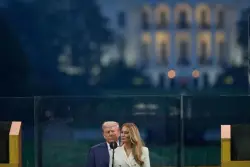 Melania Trump meets with patients, visits garden at Washington children’s hospital