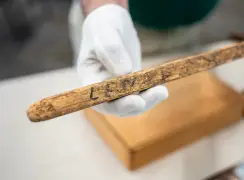Leapin’ Lena’s stick is now a part of Stillwater history
